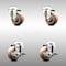 Service Caster 3 Inch 316SS High Temp Glass Filled Nylon Swivel Bolt Hole Caster Brakes, 2PK SCC-SS316BH20S314-GFNSHT-2-TLB-2 - alternate 1